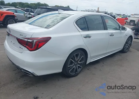 2018 Acura Rlx Sport Hybrid Advance Package из США, поврежденный, VIN JH4KC2F99JC000269